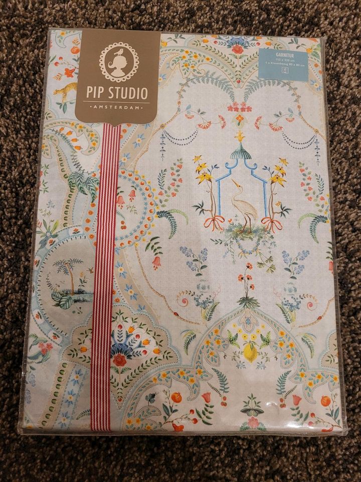 NEU Pip Studio Bettwäsche 155x220 Melody Moon Delight Curious Ani in Wetschen