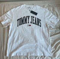 Tommy Jeans Herren T-Shirt Weiß Gr.M Neu mit Etikett Hessen - Wiesbaden Vorschau