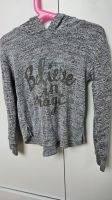 Longsleeve H&M mit Silberfaden und Kapuze (Gr 110/116) Bayern - Fürth Vorschau