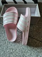 adidas Adiletten Badeschuhe Damen Gr. 38 rosa Saarland - Illingen Vorschau