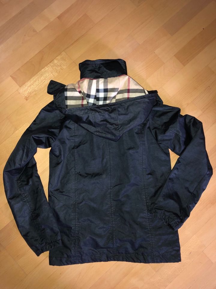 Burberry Jacke M dkl blau Nova Check Wetter Regen in Gütersloh