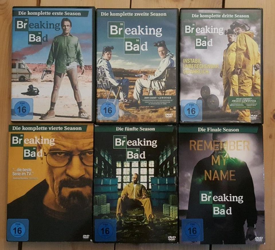 Breaking Bad komplett / Staffel 1 - 6 / DVD in Ebersberg