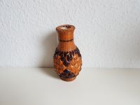 Wunderschöne Vintage Vase mit Porzellanvase innen 16cm Höhe Flensburg - Mürwik Vorschau
