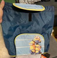 Blauer Kinderrucksack mit Minions-Motiv u Trinkflasche (neuwertig Berlin - Wilmersdorf Vorschau