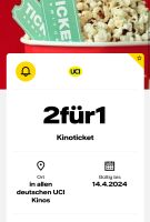 UCI Kino Ticket Code 50% Rabatt 2für1 Schleswig-Holstein - Neumünster Vorschau