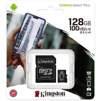 Kingston 128GB Micro SD Speicherkarte Micro SDXC + SD Adapter 100MB/s Baden-Württemberg - Holzgerlingen Vorschau