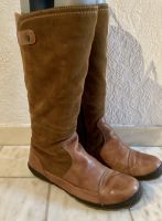 Lederstiefel Caprice beige Hessen - Karben Vorschau