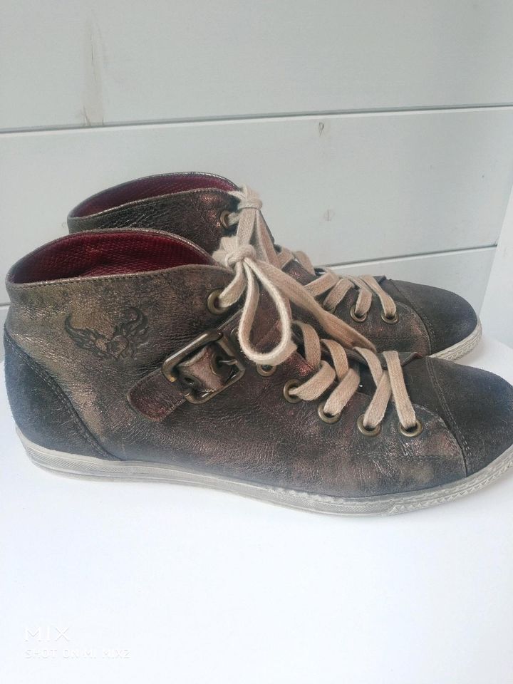 Paul Green Damen Schuhe ⭐ Sneaker ,Leder 39 in Haiger
