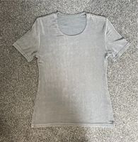 Damen T-Shirt grau Kurzarm Gr. 34 Baden-Württemberg - Graben-Neudorf Vorschau