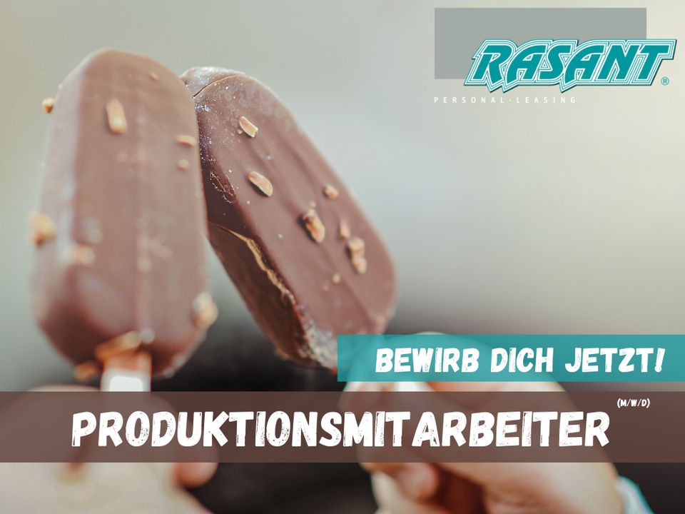 *HL* Produktionsmitarbeiter (m/w/d) in der Lebensmittelherstellung gesucht in Bad Schwartau