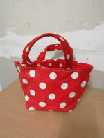 Tasche*Kinder*rot*Punkte*Handmade* Niedersachsen - Kissenbrück Vorschau