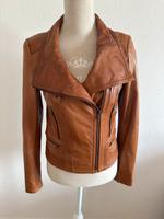 Drykorn Lederjacke Orange Braun Gr.36 Leder Düsseldorf - Eller Vorschau