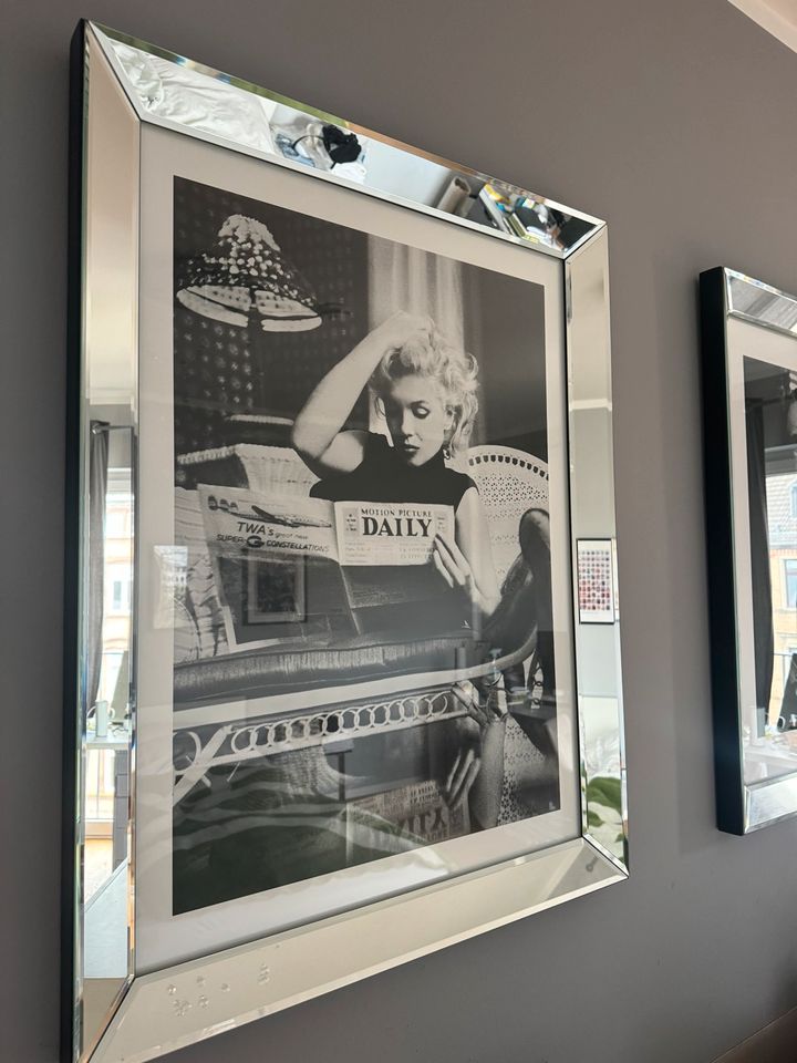 Bilder mit Spiegelrahmen Marlon Brando Marilyn Monroe in Frankfurt am Main