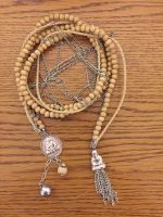 Kette Wickelkette beige Perlen Budda Nordrhein-Westfalen - Herzebrock-Clarholz Vorschau