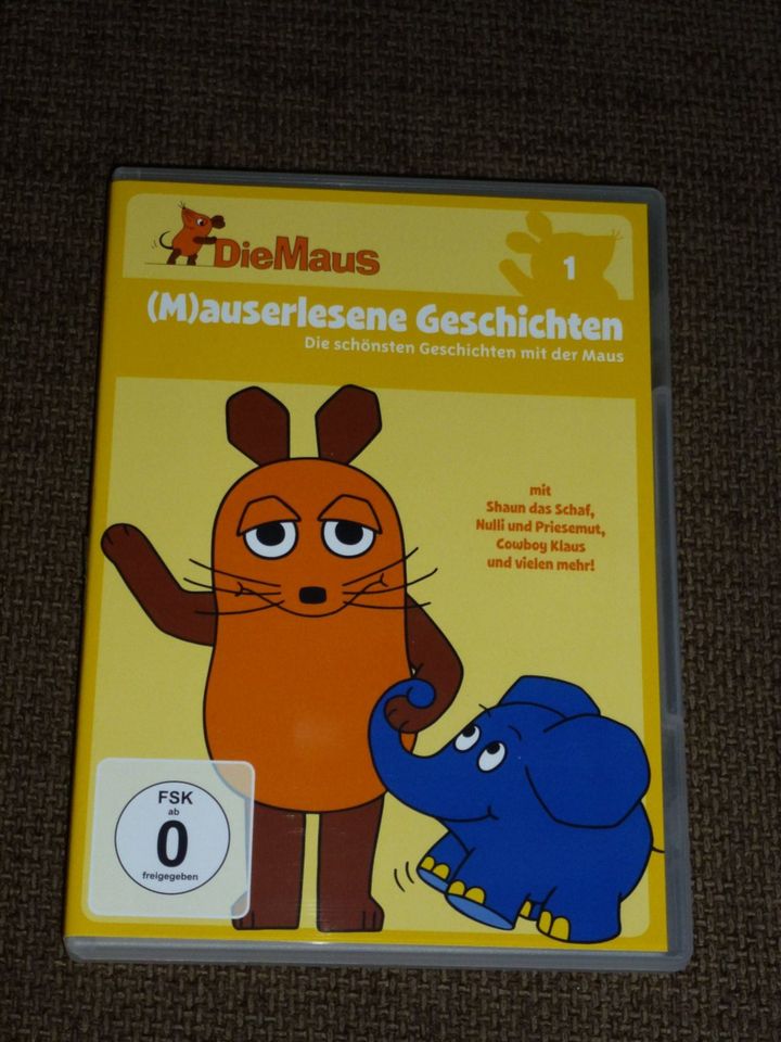 Die Sendung mit der Maus, DVD-Box, 2 Stück in Stammham b. Ingolstadt