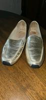 MANILA Leder Schuhe 39 Gold Mokassins Loafer wie neu Hessen - Dreieich Vorschau