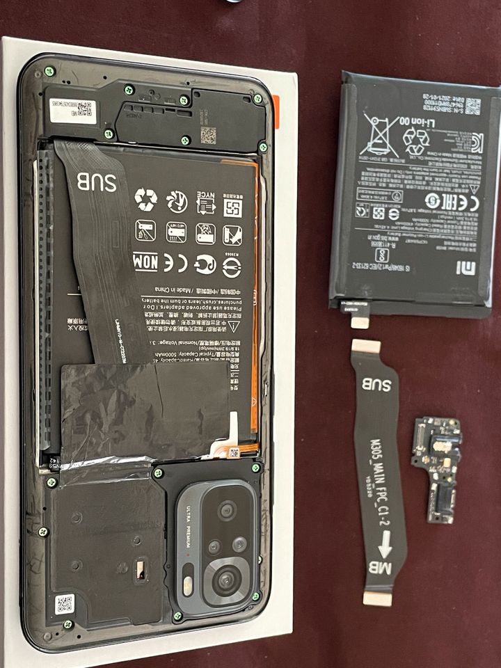 Xiaomi Note 10 - lässt sich nicht laden in Rheinberg
