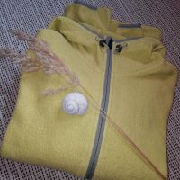 Hessnatur Fleecejacke Gr. 34 Fairtrade Limonengelb Sachsen - Bernsdorf Vorschau