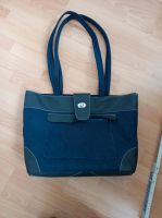 Tasche / Shopper / Einkaufstasche aus Filz & Leder dunkelblau Nürnberg (Mittelfr) - Nordstadt Vorschau