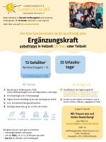 Ergänzungskraft in Voll- oder Teilzeit Nordrhein-Westfalen - Rösrath Vorschau