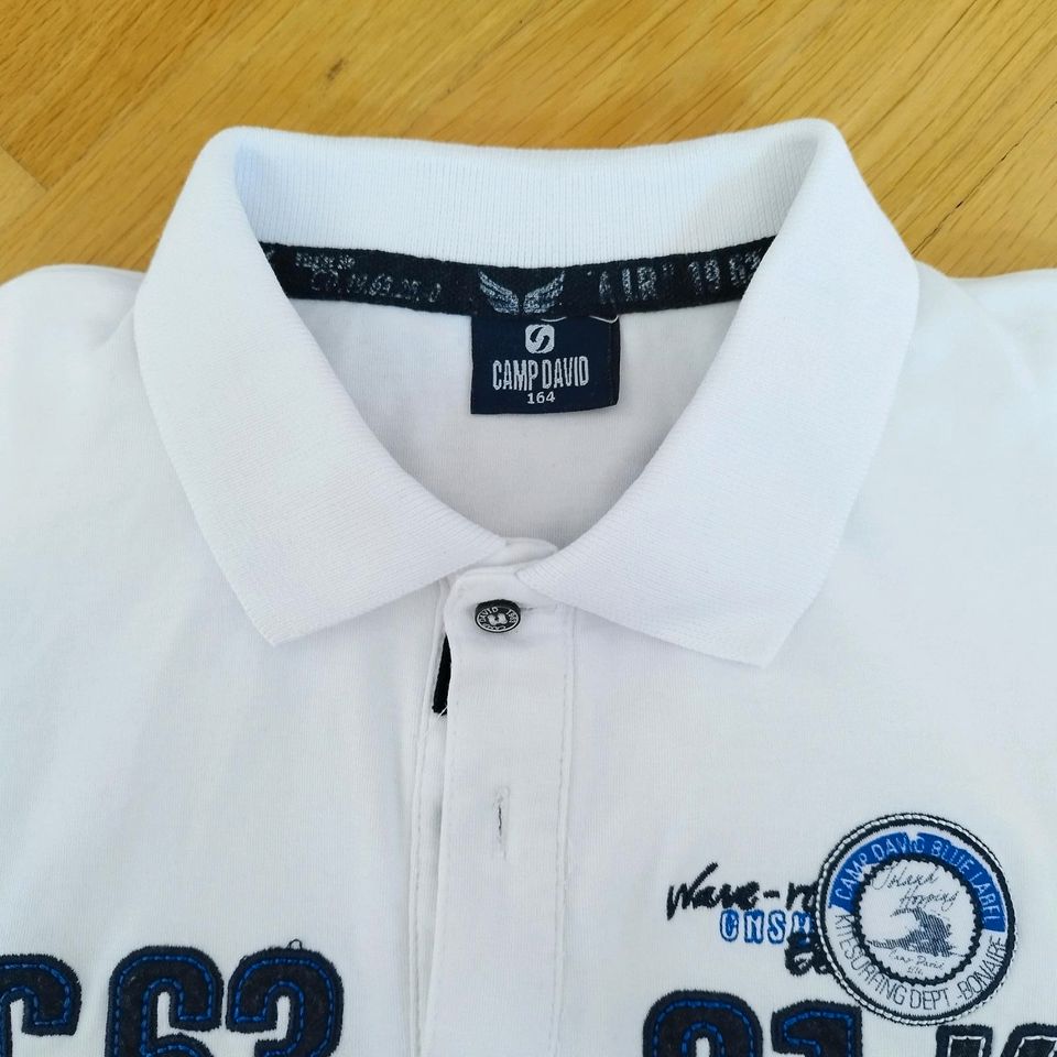 Camp David Poloshirt, T-Shirt Gr. 152/158 neuwertig in Neukirchen/Erzgeb