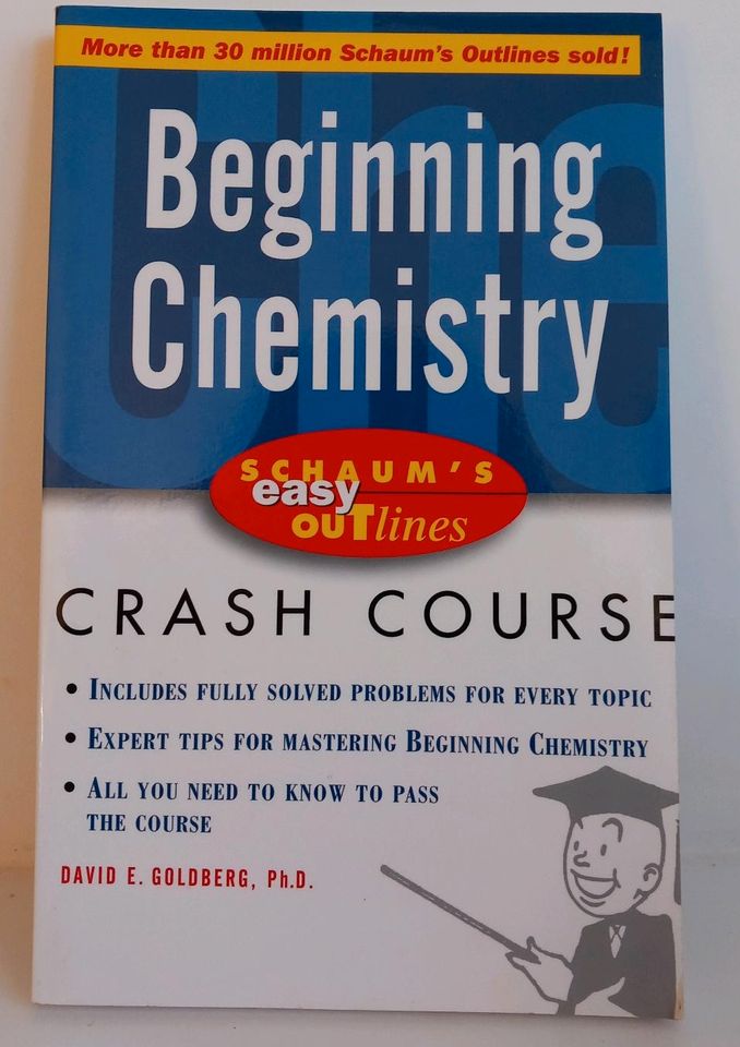 Beginning Chemistry Chemie Crash Kurs SCHAUM'S easy ouTline in Rohrenfels