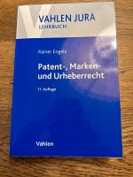 Lehrbuch Vahlen Jura Engels Patentrecht, Markenrecht Urheberrecht München - Bogenhausen Vorschau