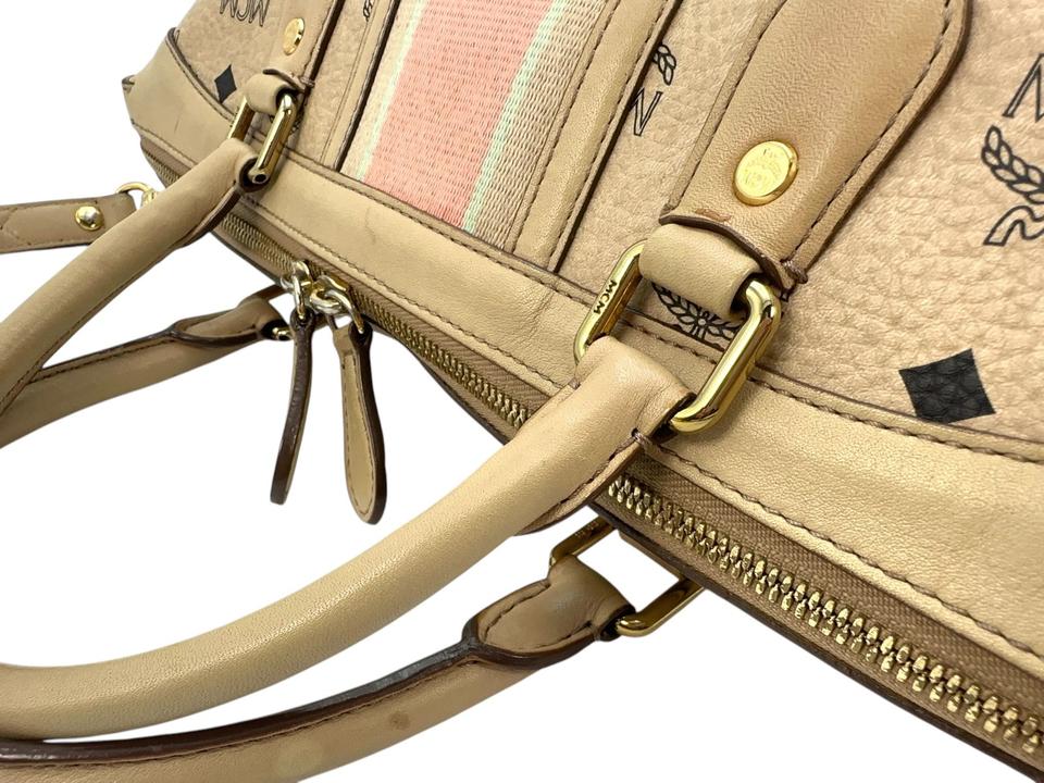 MCM Handtasche Henkeltasche Umhängetasche Bag Tasche Elfenbein in Schleswig