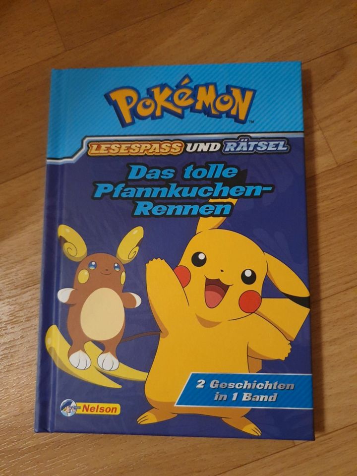 Kinderbuch Pokemon Das tolle Pfannkuchenrennen Lesepaß und Rätsel in Halle