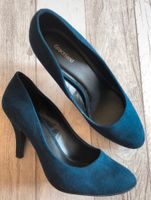 Pumps Blau Velours Gr. 38 Graceland Marineblau Sachsen - Regis-Breitingen Vorschau