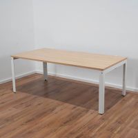 Herman Miller Schreibtisch Buche 160 x 80 cm - Gestell weiß Hessen - Griesheim Vorschau