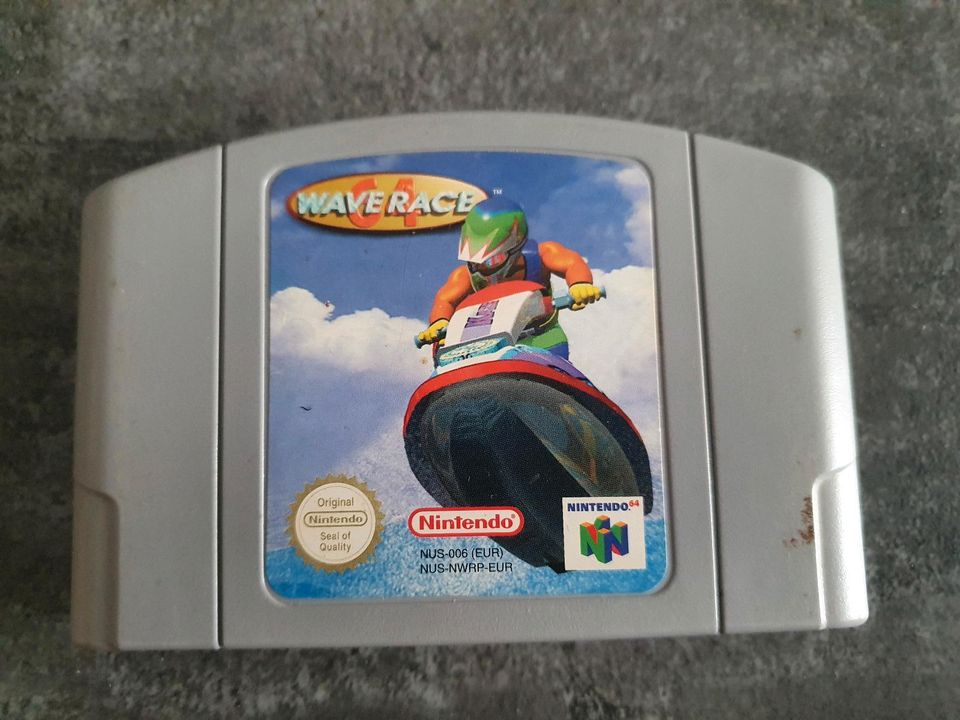 Nintendo N64 Spiel - Wave race in Hofheim am Taunus