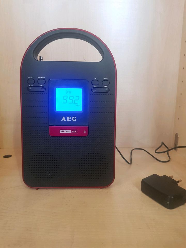 AEG Koffer-Radio // USB MMC in Herten