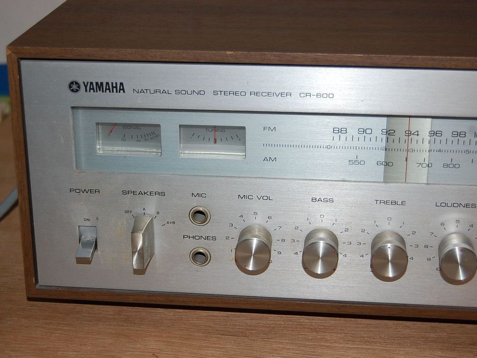 Vintage High End Voll Verstärker Yamaha CR-600 Receiver 70s in Wiesbaden