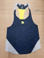 ProBroWear Fitness Stringer - Gr. L - Blau/Grau/Gelb Bayern - Wackersberg Vorschau