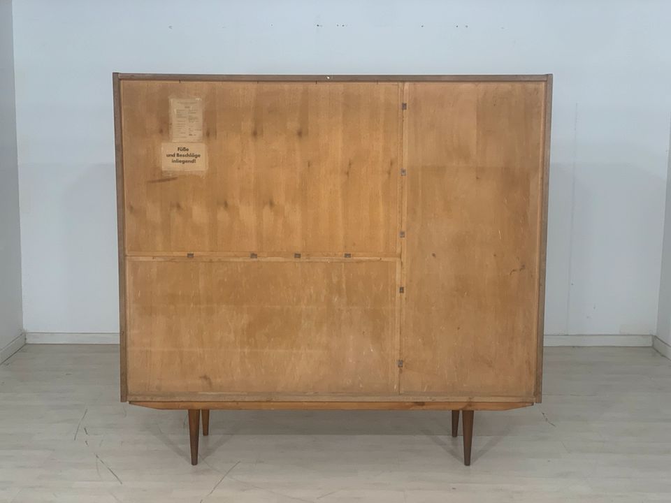 MID CENTURY HIGHBOARD SCHRANK WOHNZIMMERSCHRANK VINTAGE in Berlin