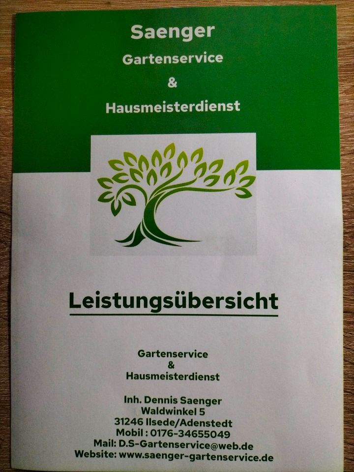 Heckenschnitt Baumfällung Rodung Sträucherschnitt Gartenarbeit in Hildesheim