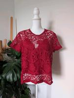 Zara Bluse Croptop Top rot Gr. XL Spitze Rheinland-Pfalz - Koblenz Vorschau
