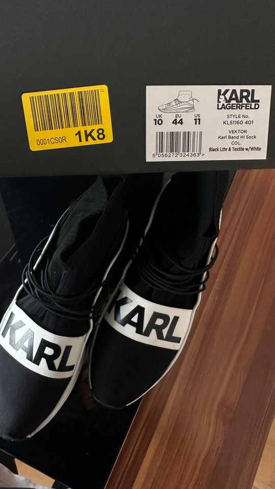 ❗️ Karl Lagerfeld Vektor Karl Band Hi Sock Sneaker - Gr. 44 in Köln