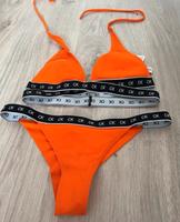 Calvin Klein Bademode S Bikini orange Düsseldorf - Derendorf Vorschau