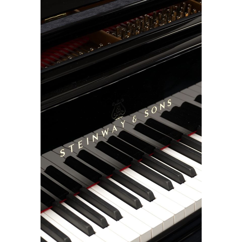 Steinway & Sons Flügel, Modell A-3, 195 cm, schwarz + Gara + Lief in Jena