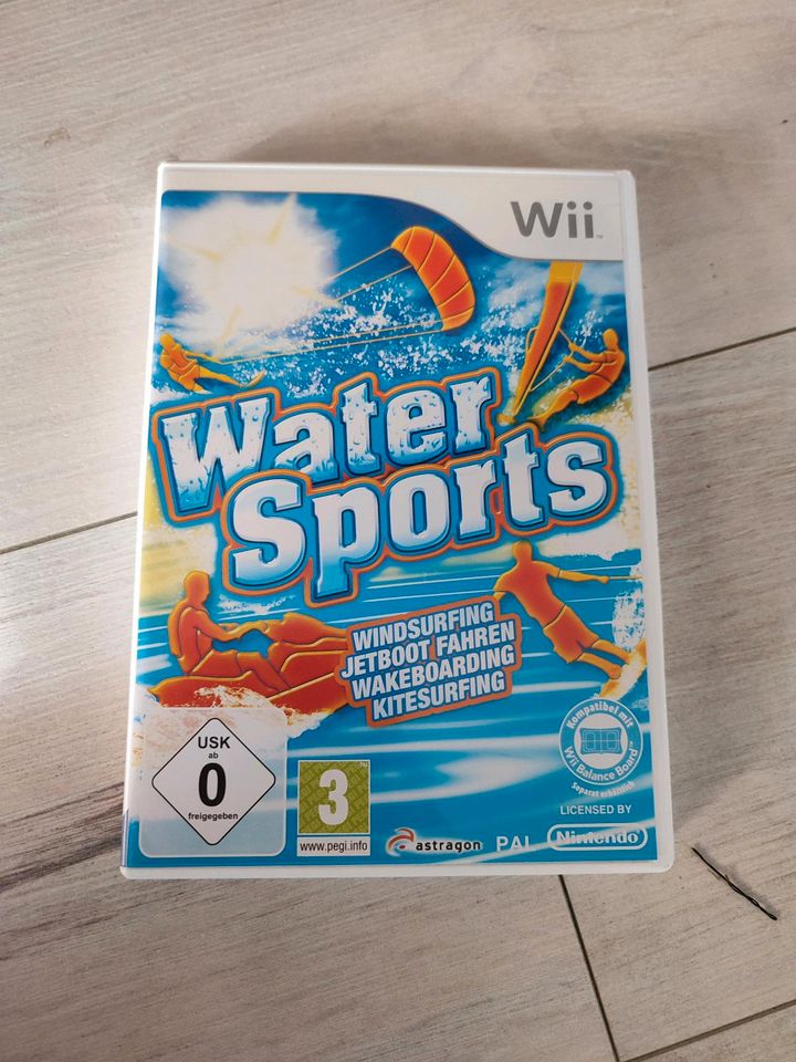 Wii Water Sports gebraucht Top Zustand in Neukirchen/Erzgeb