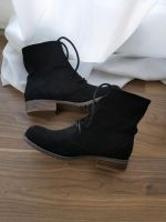 NEU ungetragen Schnürboots 38 schwarz fake Wildleder Winter Stuttgart - Stuttgart-West Vorschau