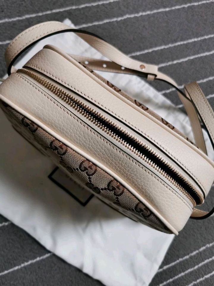 Original Gucci Bree Tasche weiß braun Neu in Hengersberg