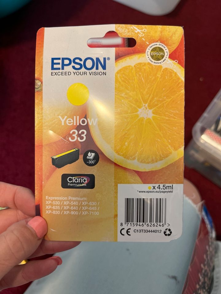 Original Epson Druckerpatronen 33 in Großbeeren