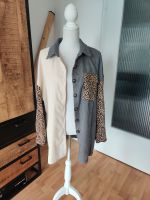 Shein Lune Kordhemd Leopard grau / beige Gr. L 40/42 Düsseldorf - Flingern Nord Vorschau