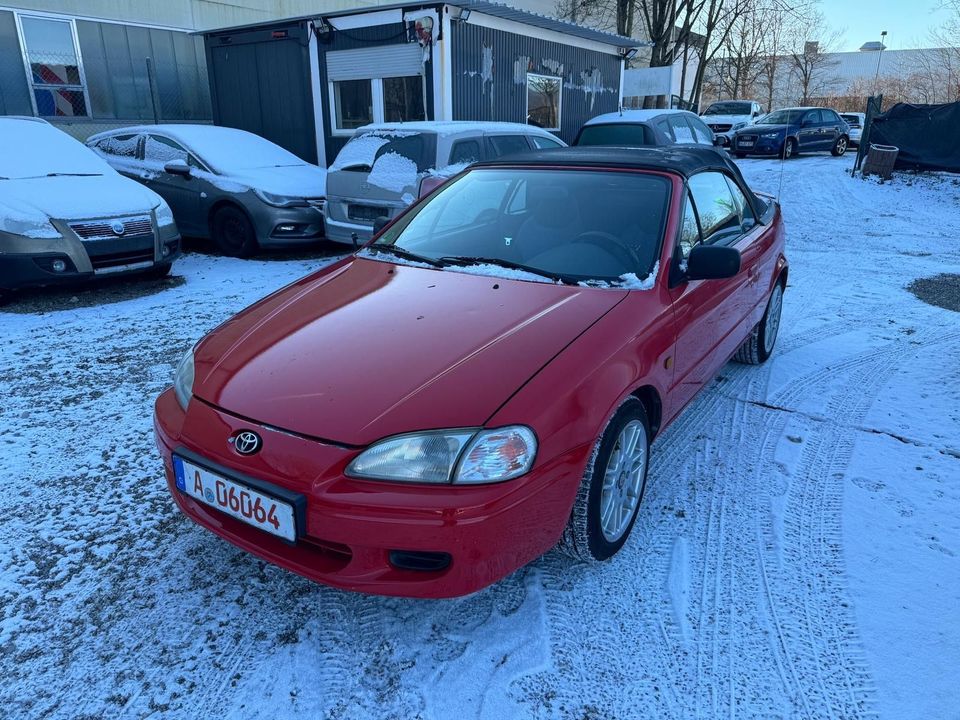 Toyota Paseo 1.5 16V Cabrio+Gas LPG+TÜV in Augsburg