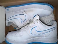 Nike Air Force 1 Low | White / University Blue | Gr. 42.5 Wuppertal - Elberfeld Vorschau