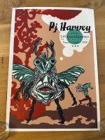 PJ Harvey Silkscreen Tour Poster - Les Eurockéennes 03.07.2004 Nordrhein-Westfalen - Mönchengladbach Vorschau