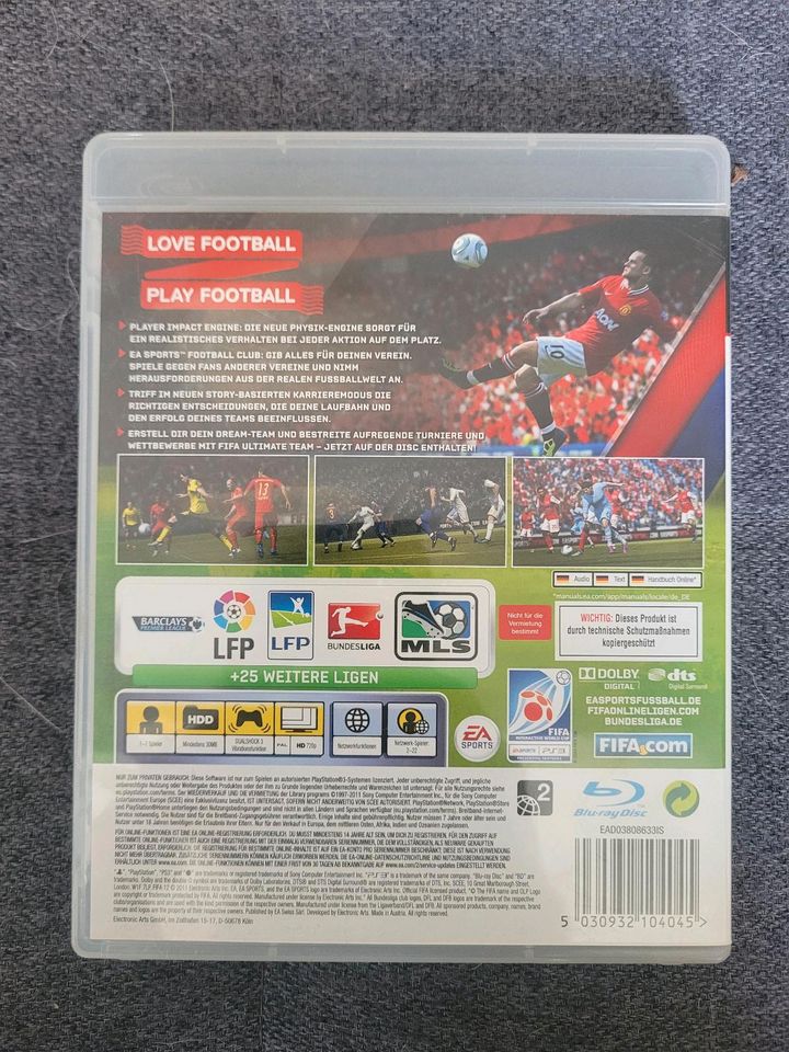Fifa12 PS3 Spiel in Marxen